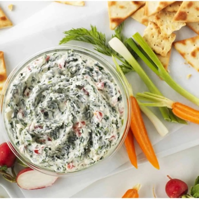 Copeland's spinach and artichoke dip