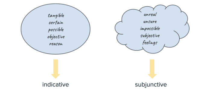 Subjunctive indicative spanish senora brannan