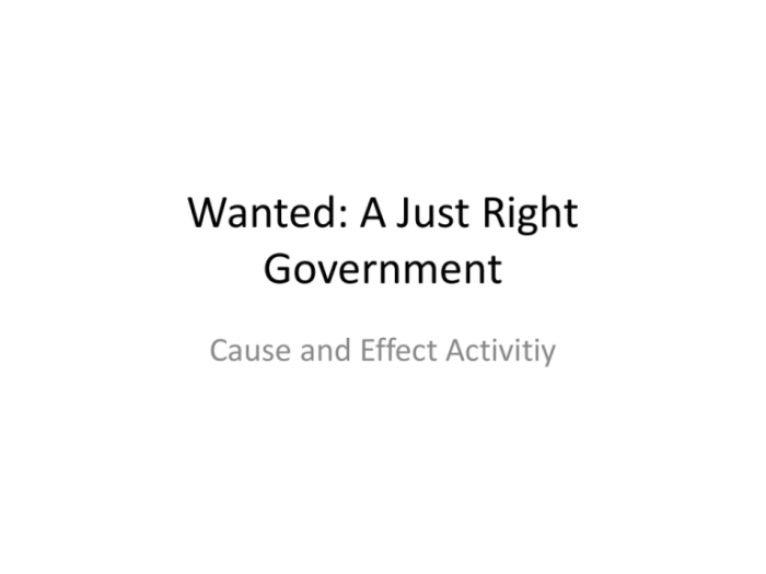 Wanted a just right government icivics answer key