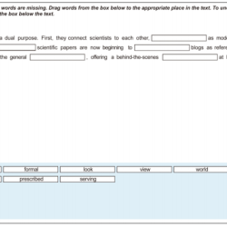 Fill in the blanks based on the perfil reading.